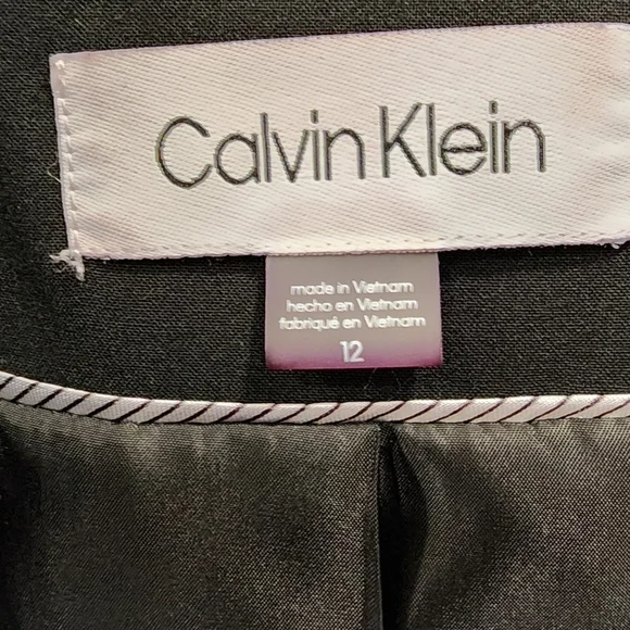 Calvin Klein Women's Black Blazer - Picture 8 of 12